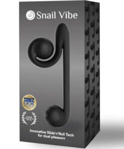 SNAIL VIBE – VIBRADOR MULTIACCION NEGRO - intimamenities.com