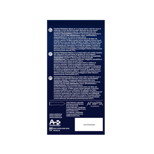 CONTROL – SENSO PRESERVATIVOS 24 UNIDADES - intimamenities.com
