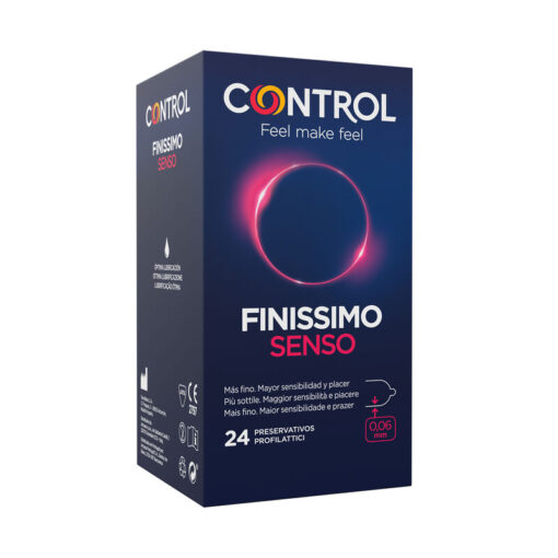 CONTROL – SENSO PRESERVATIVOS 24 UNIDADES - intimamenities.com
