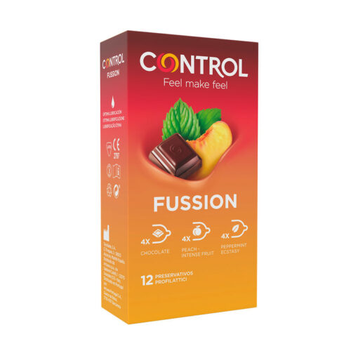 CONTROL – FUSSION PRESERVATIVOS 12 UNIDADES - intimamenities.com