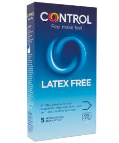 CONTROL – FREE SIN LATEX PRESERVATIVOS 5 UNIDADES - intimamenities.com