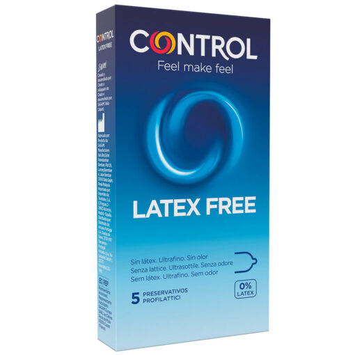 CONTROL – FREE SIN LATEX PRESERVATIVOS 5 UNIDADES - intimamenities.com