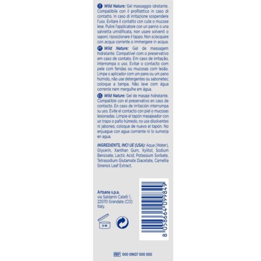 CONTROL – WILD NATURE GEL MASAJE 3 EN 1 200 ML - intimamenities.com