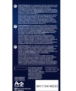 CONTROL – FINISSIMO XL PRESERVATIVOS 12 UNIDADES - intimamenities.com