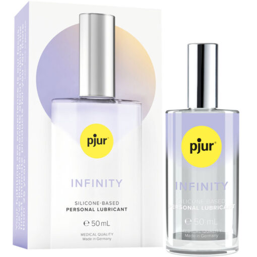 PJUR – INFINITY LUBRICANTE PERSONAL BASE SILICONA 50 ML - intimamenities.com