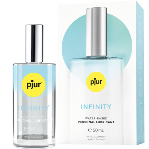 PJUR – INFINITY LUBRICANTE PERSONAL BASE AGUA 50 ML - intimamenities.com