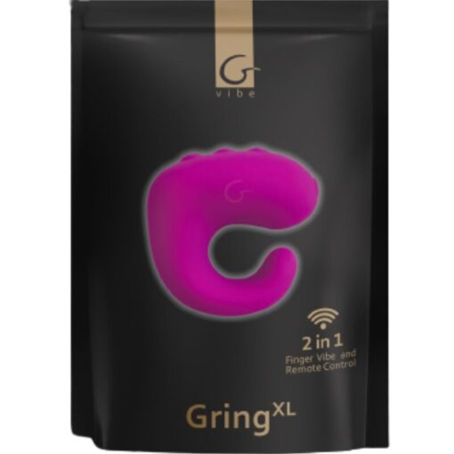 G-VIBE – FUN TOYS GRING ANILLO VIBRADOR XL SWEET RASPBERRY - intimamenities.com