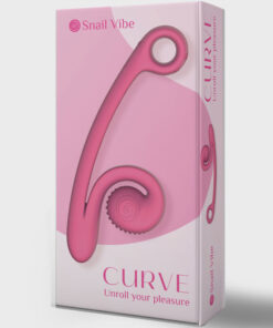 SNAIL VIBE – CURVE VIBRADOR ROSA - intimamenities.com