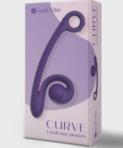 SNAIL VIBE – CURVE VIBRADOR MORADO - intimamenities.com