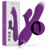 INTENSE – IGGY VIBRADOR MULTIFUNCIÓN RECARGABLE UP & DOWN CON ESTIMULADOR DE CLITORIS MORADO - intimamenities.com