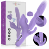 INTENSE – BILLIE VIBRADOR MULTIFUNCIÓN RECARGABLE ONDAS ESTIMULADORAS CON PULSADOR MORADO - intimamenities.com