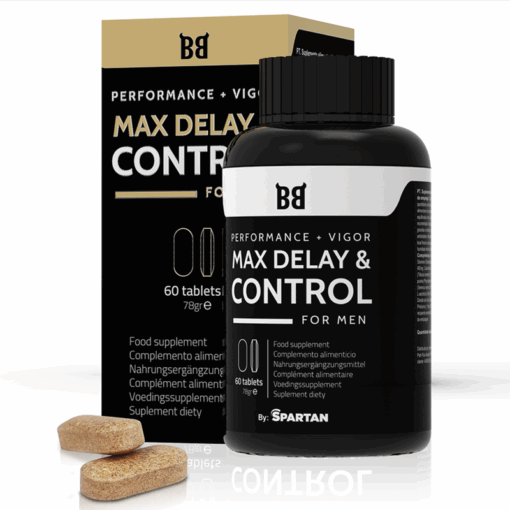 BLACK BULL – MAX DELAY & CONTROL MÁXIMO RENDIMIENTO PARA HOMBRE 60 CÁPSULAS - intimamenities.com