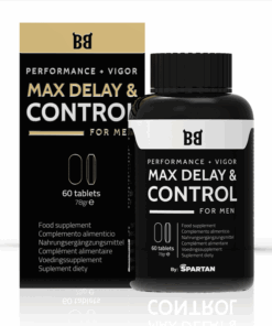 BLACK BULL – MAX DELAY & CONTROL MÁXIMO RENDIMIENTO PARA HOMBRE 60 CÁPSULAS - intimamenities.com