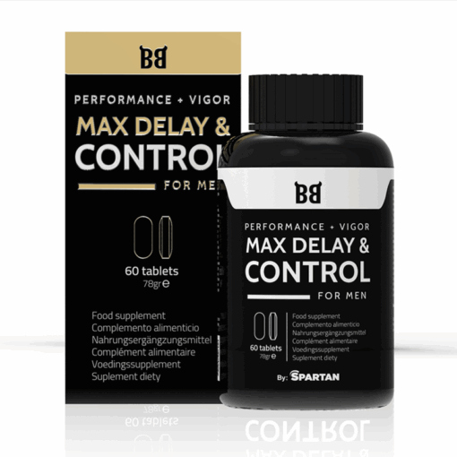 BLACK BULL – MAX DELAY & CONTROL MÁXIMO RENDIMIENTO PARA HOMBRE 60 CÁPSULAS - intimamenities.com