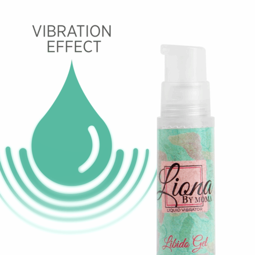 LIONA BY MOMA – VIBRADOR LIQUIDO LIBIDO GEL 6 ML - intimamenities.com