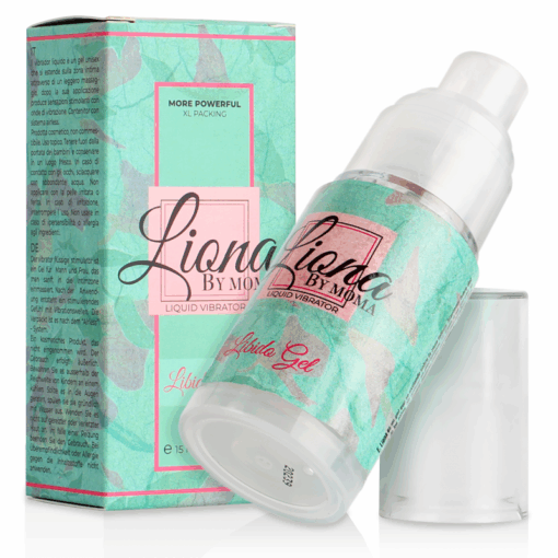LIONA BY MOMA – VIBRADOR LIQUIDO LIBIDO GEL 15 ML - intimamenities.com