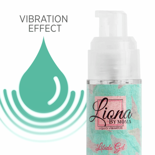 LIONA BY MOMA – VIBRADOR LIQUIDO LIBIDO GEL 15 ML - intimamenities.com