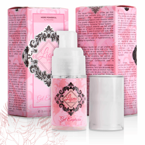 LIONA BY MOMA – VIBRADOR LIQUIDO EUPHORIA GEL 15 ML - intimamenities.com