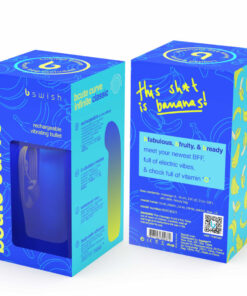 B SWISH – BCUTE CURVE INFINITE CLASSIC EDICION LIMITADA VIBRADOR RECARGABLE SILICONA AZUL - intimamenities.com