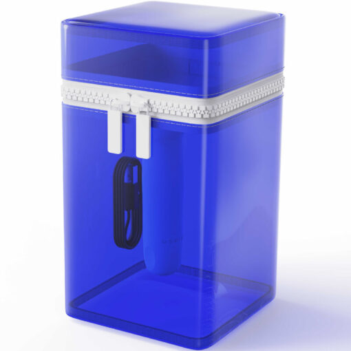 B SWISH – BCUTE CURVE INFINITE CLASSIC EDICION LIMITADA VIBRADOR RECARGABLE SILICONA AZUL - intimamenities.com