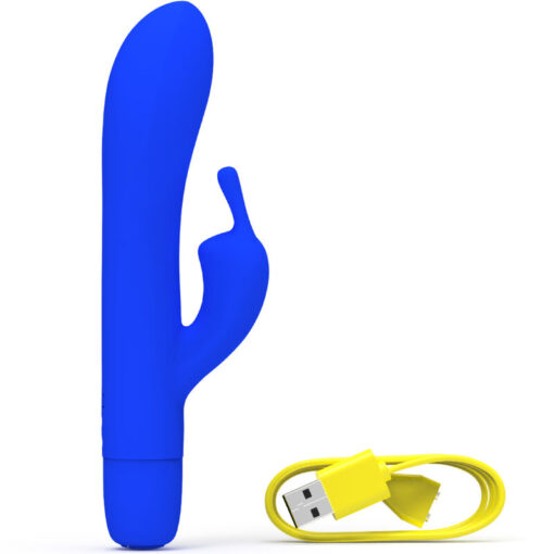 B SWISH – BWILD BUNNY INFINITE CLASSIC VIBRADOR RECARGABLE SILICONA AZUL - intimamenities.com