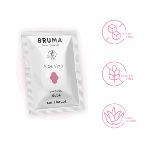 BRUMA – 6 ML GEL DESLIZANTE CON ALOE VERA SABOR A NUBE - intimamenities.com