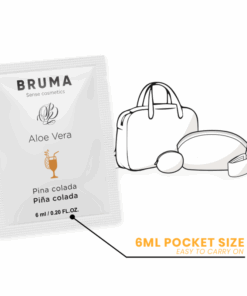 BRUMA – 6 ML GEL DESLIZANTE CON ALOE VERA SABOR A PIÑA COLADA - intimamenities.com