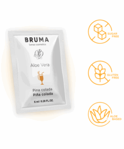 BRUMA – 6 ML GEL DESLIZANTE CON ALOE VERA SABOR A PIÑA COLADA - intimamenities.com