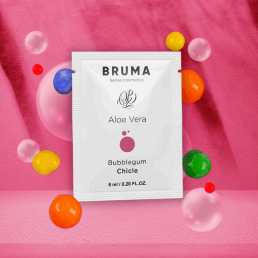 BRUMA – 6 ML GEL DESLIZANTE CON ALOE VERA SABOR A CHICLE - intimamenities.com