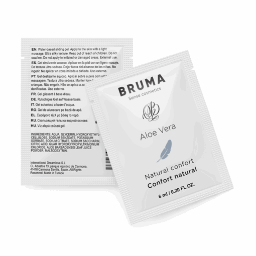 BRUMA – 6 ML GEL DESLIZANTE CON ALOE VERA CONFORT NATURAL - intimamenities.com