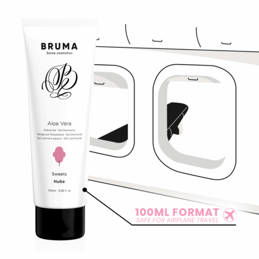 BRUMA – GEL DESLIZANTE CON ALOE VERA SABOR A NUBE 100 ML - intimamenities.com