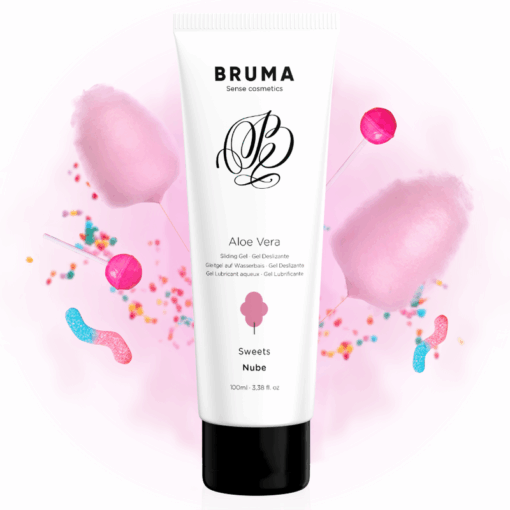 BRUMA – GEL DESLIZANTE CON ALOE VERA SABOR A NUBE 100 ML - intimamenities.com