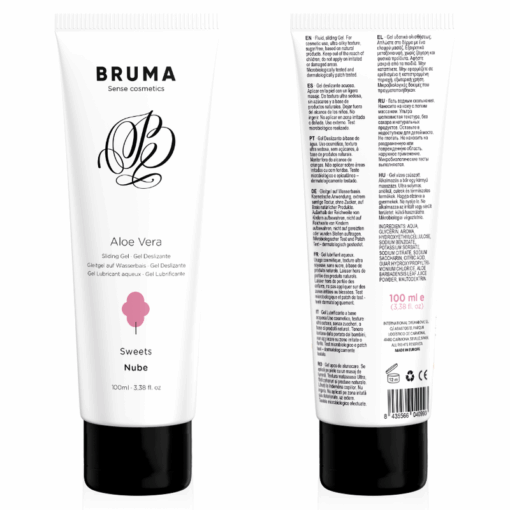 BRUMA – GEL DESLIZANTE CON ALOE VERA SABOR A NUBE 100 ML - intimamenities.com