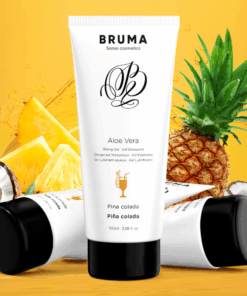 BRUMA – GEL DESLIZANTE CON ALOE VERA SABOR A PIÑA COLADA 100 ML - intimamenities.com