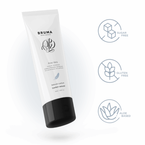 BRUMA – GEL DESLIZANTE CON ALOE VERA CONFORT NATURAL 100 ML - intimamenities.com