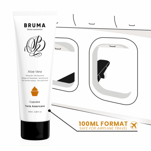 BRUMA – GEL DESLIZANTE CON ALOE VERA SABOR A TARTA AMERICANA 100 ML - intimamenities.com