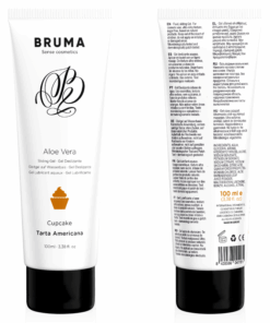 BRUMA – GEL DESLIZANTE CON ALOE VERA SABOR A TARTA AMERICANA 100 ML - intimamenities.com