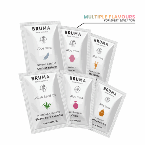 BRUMA – 6 ML GEL DESLIZANTE CON ACEITE DE SEMILLA EFECTO CALOR SABOR CANNABIS - intimamenities.com