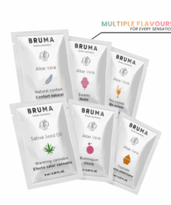 BRUMA – 6 ML GEL DESLIZANTE CON ALOE VERA SABOR A PIÑA COLADA - intimamenities.com