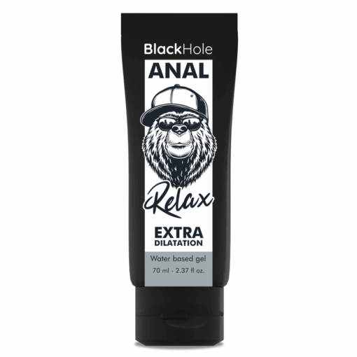 BLACK HOLE – GEL BASE AGUA DILATACIÓN ANAL 70 ML - intimamenities.com
