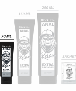 BLACK HOLE – GEL BASE AGUA DILATACIÓN ANAL 70 ML - intimamenities.com