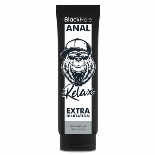 BLACK HOLE – GEL BASE AGUA DILATACIÓN ANAL 250 ML - intimamenities.com