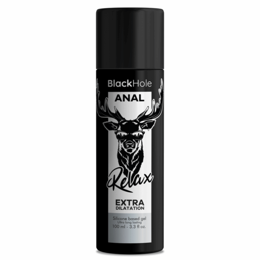 BLACK HOLE – BASE SILICONA CONCENTRADA DILATACIÓN ANAL 100 ML - intimamenities.com
