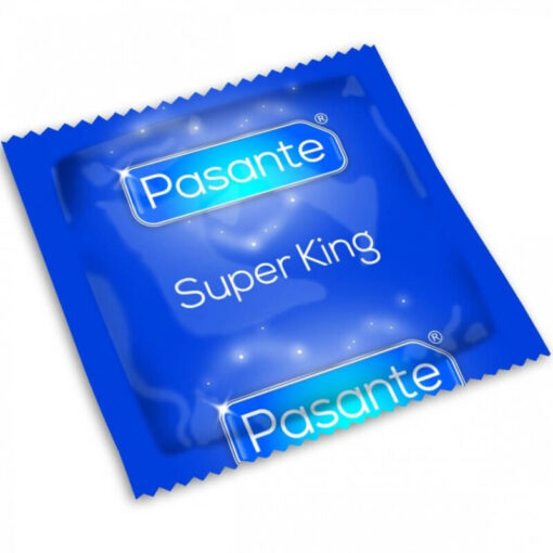PASANTE – PRESERVATIVO TAMAÑO SUPER KING BOLSA 144 UNIDADES - intimamenities.com