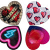PASANTE – PRESERVATIVO ROJO FORMA CORAZON BOLSA 144 UNIDADES - intimamenities.com