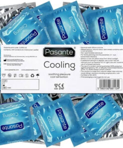 PASANTE – PRESERVATIVO EFECTO FRIO BOLSA 144 UNIDADES - intimamenities.com