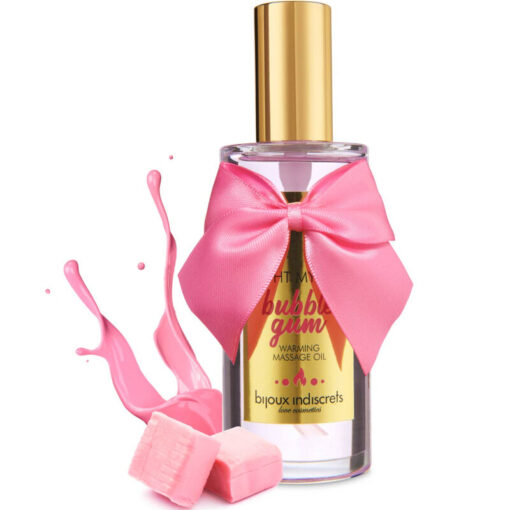 BIJOUX – INDISCRETS LIGHT MY FIRE ACEITE MASAJE EFECTO CALOR SABOR CHICLE - intimamenities.com