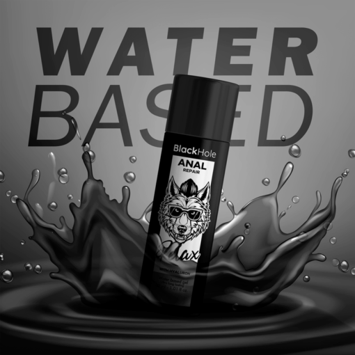 BLACK HOLE – ANAL REPAIR BASE AGUA RELAX CON HYALURON 30 ML - intimamenities.com