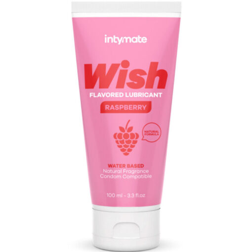 INTIMATELINE INTYMATE – WISH FRAMBUESA LUBRICANTE AROMATIZADO 100 ML - intimamenities.com