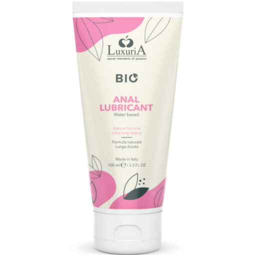 INTIMATELINE – LUXURIA BIO LUBRICANTE ANAL BASE AGUA 100 ML - intimamenities.com